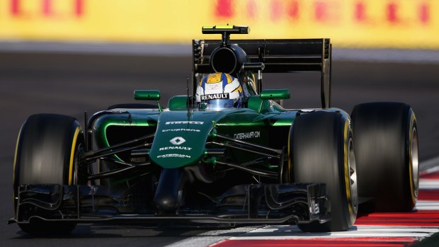 In need of financial support: Caterham Formula One team.
