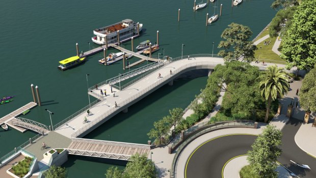 Brisbane City Council will construct a new river mooring at the City Botanic Gardens