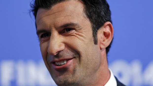 Time for change: Figo has joined the queue of those wanting to oust Sepp Blatter.