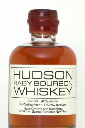 The finished product: Hudson Baby Bourbon.