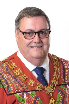 Alice Springs mayor Damien Ryan.