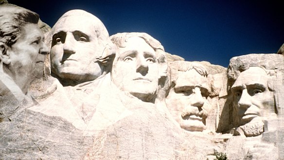 Reagan fans have campaigned for his likeness to be added to those of Washington, Jefferson, Theodore Roosevelt and Lincoln on Mount Rushmore.