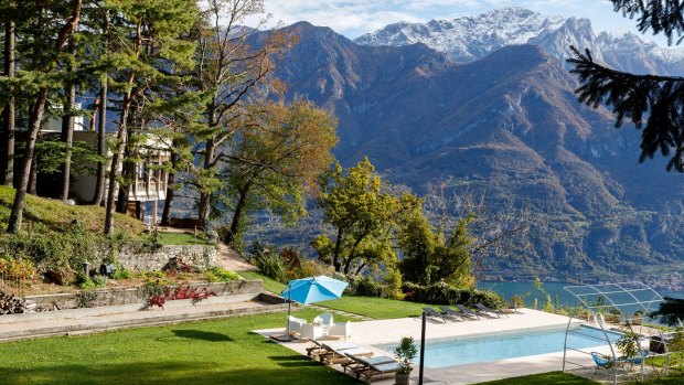 Barbara Biggs now calls Villa Ponti Bellavista on Lake Como home.