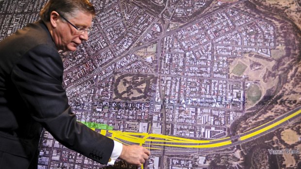 Former premier Denis Napthine spent a small fortune on spin, including ads for the doomed East West Link.