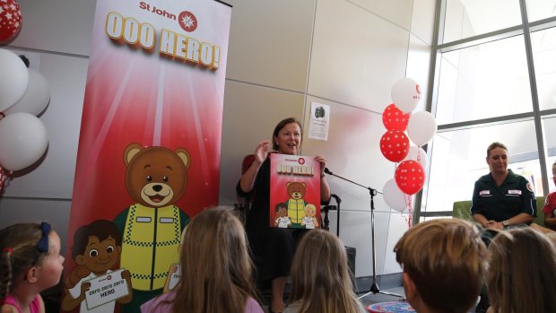 Fiona Wood helped launch the SJA Early Childhood Program on Thursday.