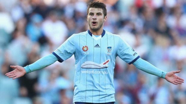 Final countdown: Now is the time for Asian Cup hopefuls such as Sydney FC's Terry Antonis to deliver in the A-League.