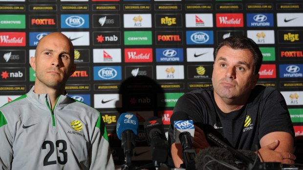 Great expectations: anything less than a semi-final berth will be deemed a failure for Ange Postecoglu.