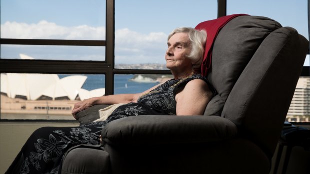 Myra Demetriou has lived in The Rocks since 1959, when she used a copper to heat hot water.