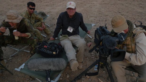 Journalist Chris Masters spent time in Afghanistan researching.