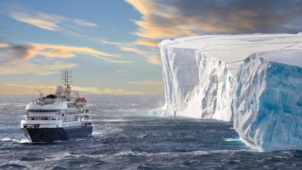 Sailing in Antarctica with Poseidon Expeditions.