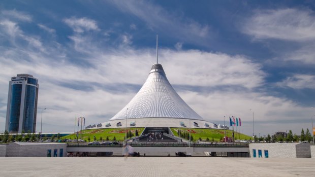 Khan Shatyr, Astana, Kazakhstan. Photo: Shutterstock