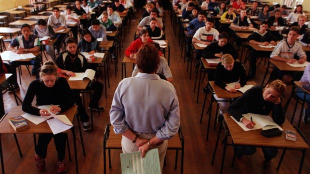 The study found that British schools were becoming "exams factories".