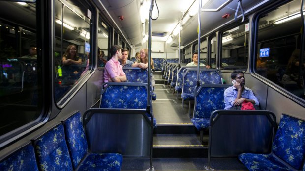 The Government's late-night bus services from Kings Cross to the city have been a flop.
