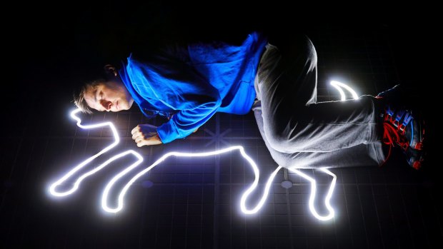 Joshua Jenkins plays Christopher Boone in?The Curious Incident of the Dog in the Night-time.?Photo Brinkhoff Mogenburg