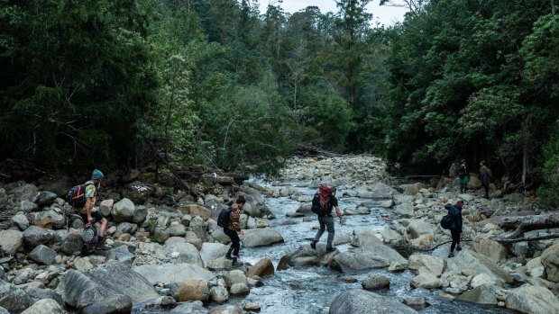 The Wild Wellness Fire and Ice Walk takes travellers through the Tasmanian wilderness just 20-minutes out of Hobart.
