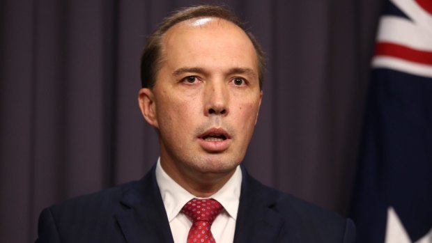 Immigration Minister Peter Dutton. 