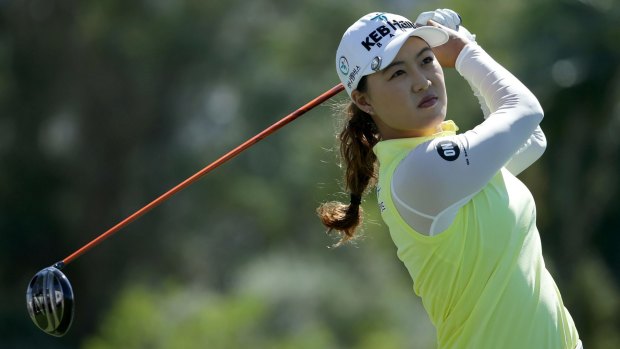 Outside Chance : Australian Minjee Lee was pushed into a shared lead after a rules decision, following a tip from a TV viewer.