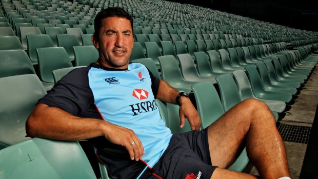 Ambitions: Waratahs assistant coach Daryl Gibson.