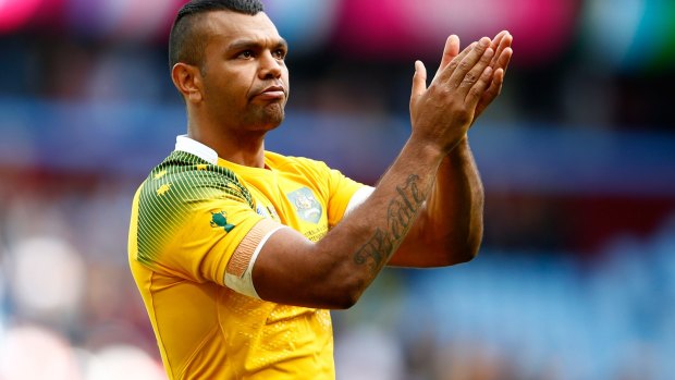 Eyeing an unexpected trip to London: Kurtley Beale.