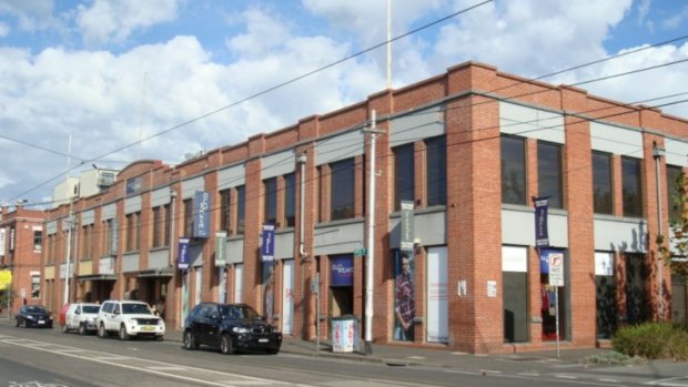 The Gloweave factory in Smith Street, Fitzroy.