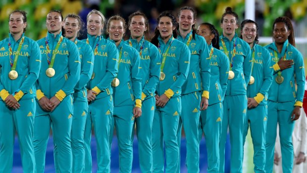 Time to shine: The Pearls' sevens win was a fabulous moment for Australian sport.