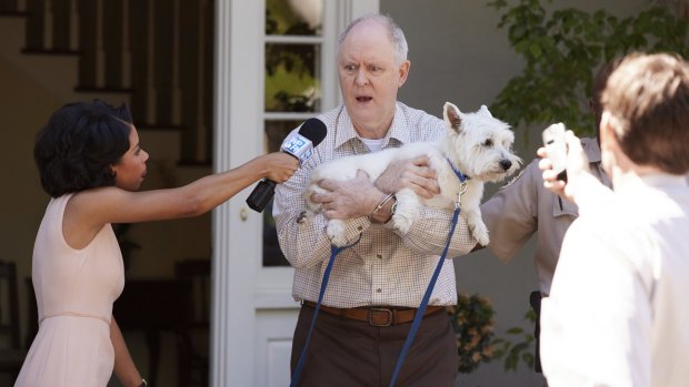 John Lithgow gives a committed performance in Trial and Error. 
