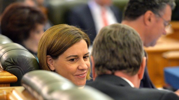 Deputy Leader of the Opposition Deb Frecklington was vocal during the first two days of Parliament in the reshuffled LNP.