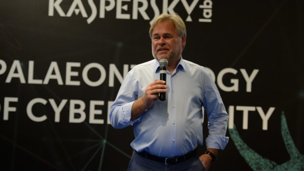 Eugene Kaspersky, a mathematical engineer who attended a KGB-sponsored school and once worked for Russia's Ministry of Defense.