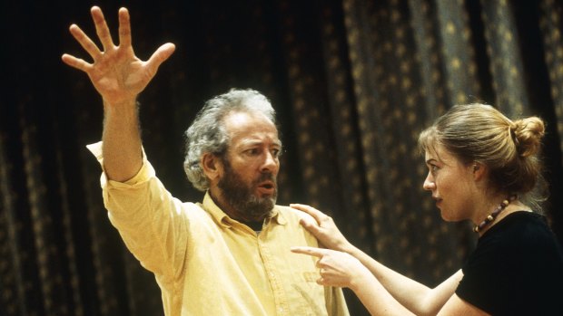 Peter Sumner, with Belinda Sculley, in Bell Shakespeare's <i>The Tempest</i>.