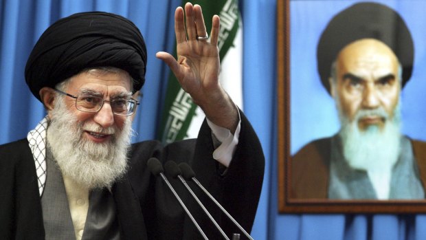 Iran's supreme leader, Ayatollah Ali Khamenei.
