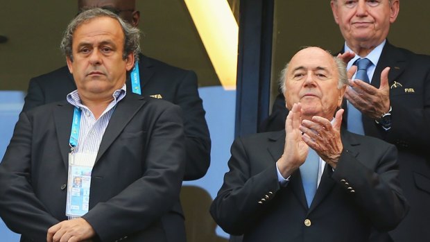 Russia has defended its right to invite banned officials Michel Platini and Sepp Blatter to the 2018 World Cup. 