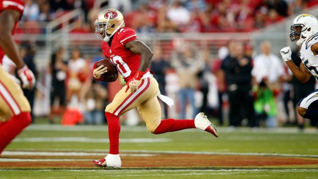 Special teams threat: San Francisco wide receiver  Bruce Ellington will get chances as a punt and kick-off returner.