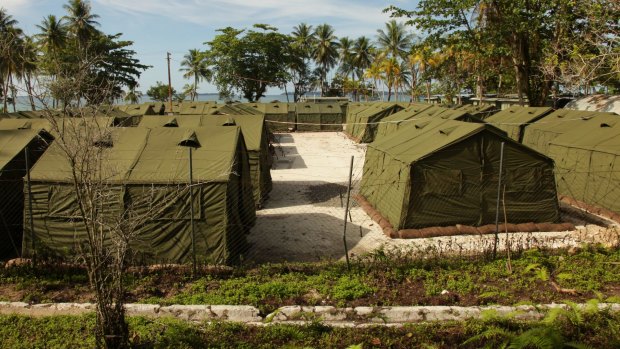 The Manus Island detention camp.