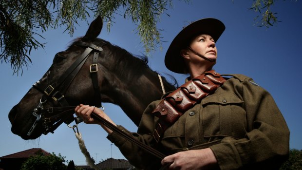 Saddle up: Donna Wright hopes horses and riders will soon return to Malabar Headland. 