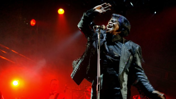 James Brown at Bluesfest in 2004.
