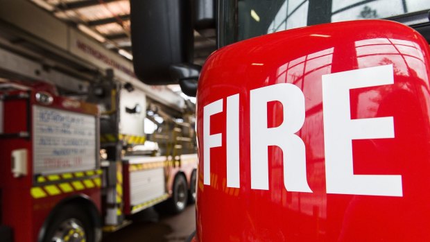 Firefighters battled a dangerous factory fire in Campbellfield on Saturday.