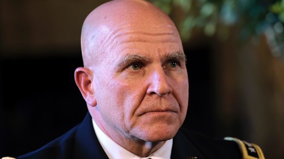 H.R. McMaster, national security adviser. 