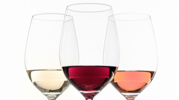 What's the difference? White, red and rosé wines.