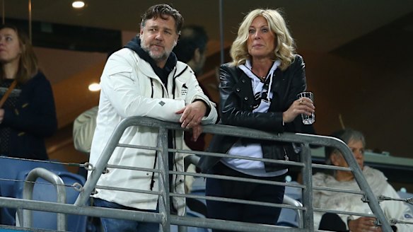 Russell Crowe and Julie Burgess have long denied speculation they are dating.