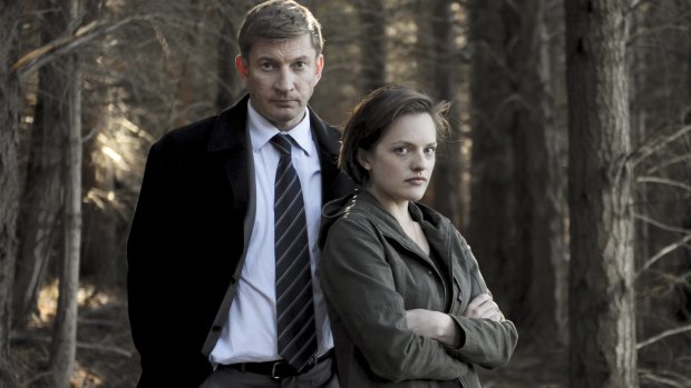 <i>Top of the Lake</i> season one starring David Wenham and Elisabeth Moss.