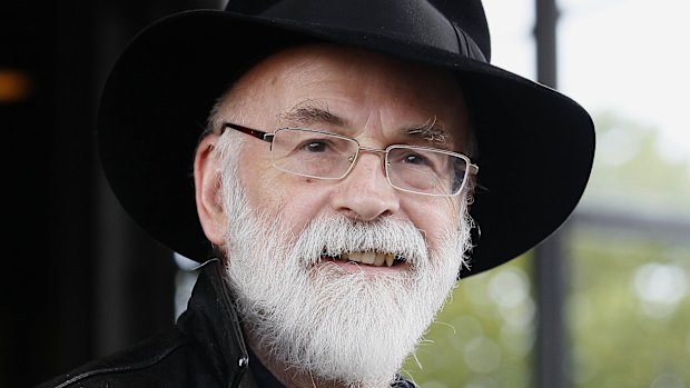 British author Terry Pratchett in 2010.