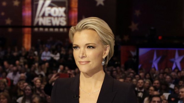 Then-Fox News presenter Megyn Kelly, who has now left for NBC.