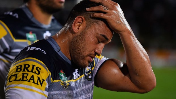 In mourning: Cowboys winger Antonio Winterstein is grieving the death of his younger brother Francis.