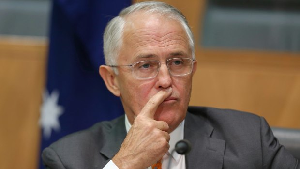 Malcolm Turnbull after last week's politically disastrous COAG meeting.