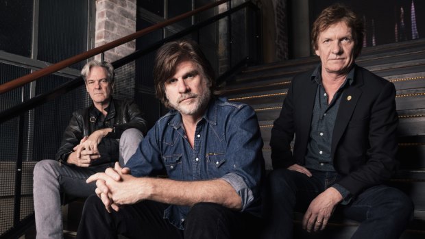 Don Walker, Tex Perkins and Charlie Owen: Their territory is the small hours of the night.