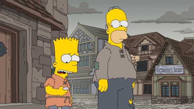 <i>The Simpsons</i> delve into a magical medieval world this week.