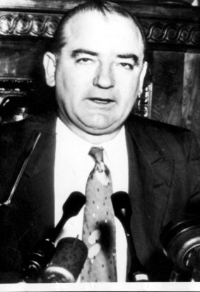 Senator Joseph McCarthy's House of Un-American Activities destroyed careers in Hollywood.