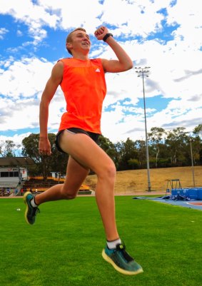  Joshua Torley,15 of Wanniassa will be taking part in the 10km run at the Australian Running Festival.