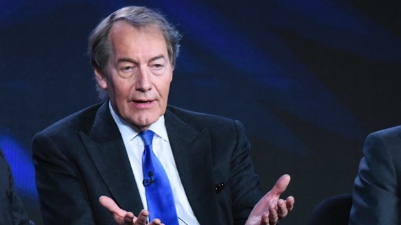 Charlie Rose participates in the "CBS This Morning" panel at the CBS 2016 Winter TCA in Pasadena, California.