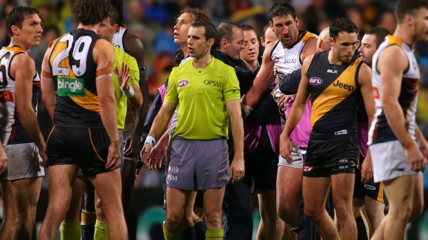 Richmond and the Eagles will again clash on Friday night - and it could spell traffic trouble for drivers.